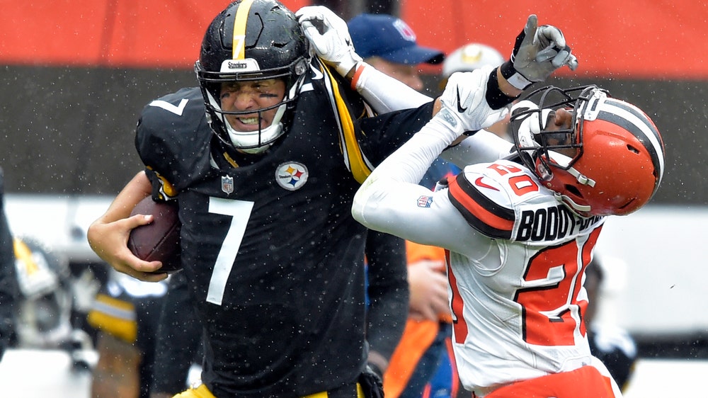 Browns don’t lose, tie Steelers 21-21 in sloppy game