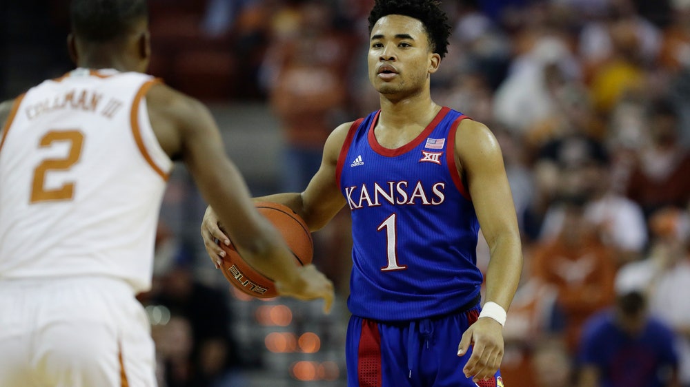 Dotson and Azubuike lead No. 6 Kansas over Texas 66-57