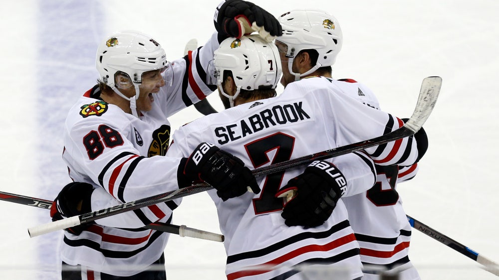 Kane, Crawford lead Blackhawks to 4-1 win over Blue Jackets