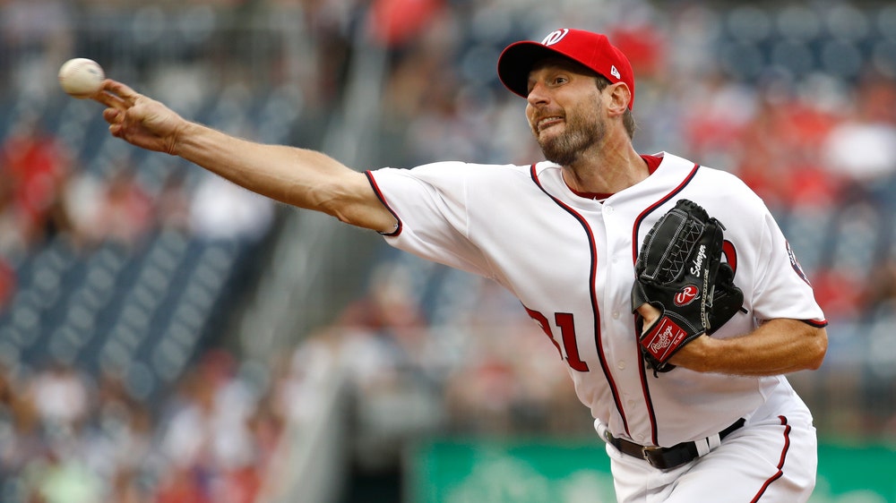 A day after returning from IL, Scherzer has strained back