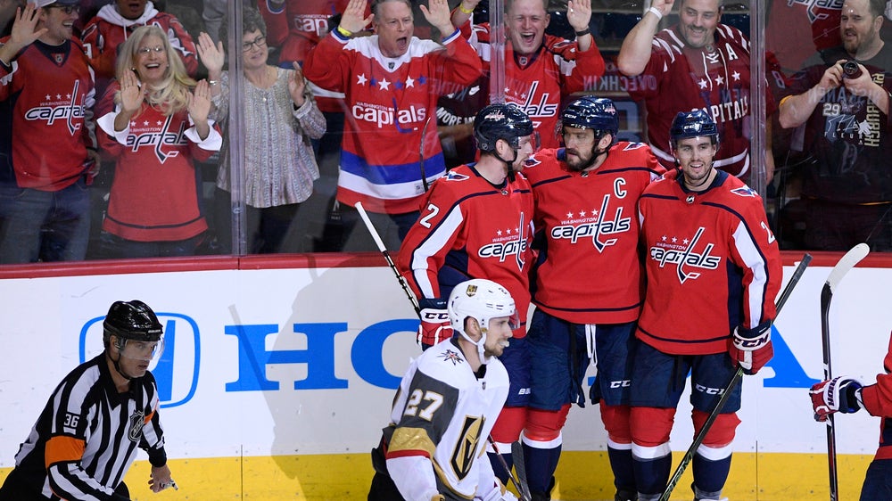 Kuznetsov’s 4-point night helps Capitals beat Golden Knights