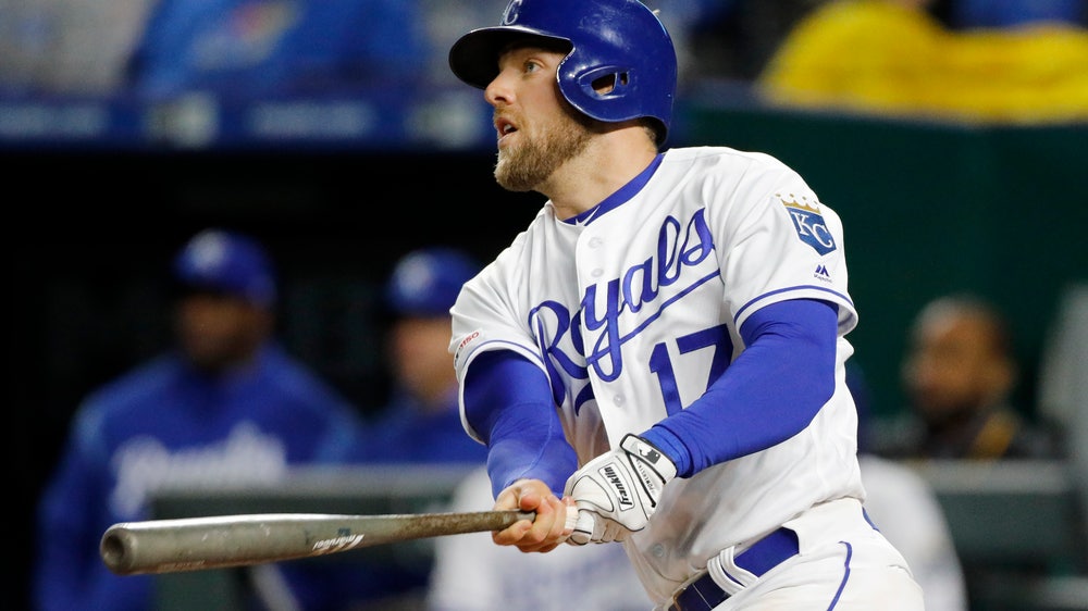 Dozier drives in 4 to pace Royals in 9-4 win over Angels