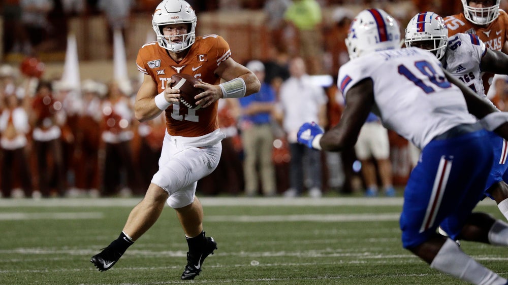 Ehlinger's 4 TD passes lead No. 10 Texas over Louisiana Tech