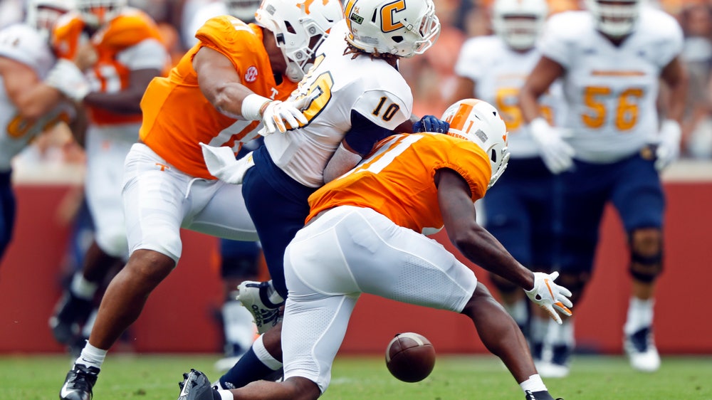 Vols finally get 1st win with 45-0 blowout of Chattanooga