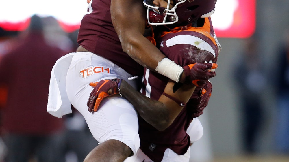 Overtime FG gives Hokies wild 34-31 win over Virginia