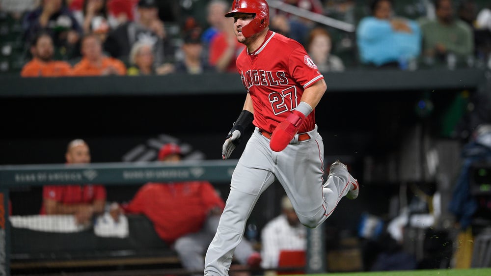 Trout HR, 3 RBIs help Angels beat Orioles 8-3