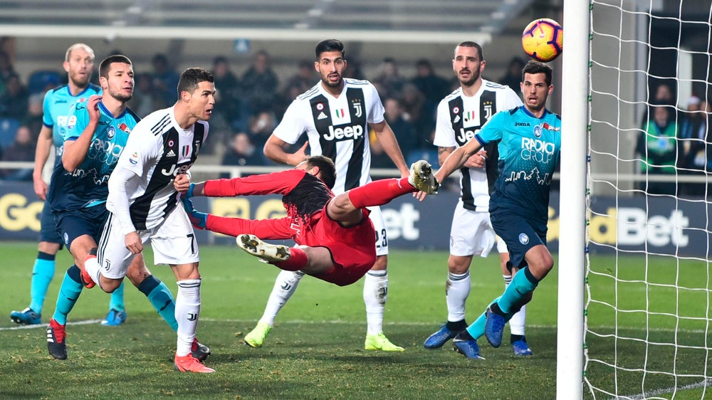 Ronaldo rescues Juventus in 2-2 draw at Atalanta