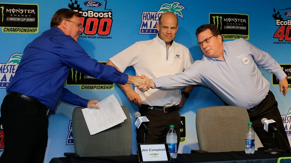 Oh, what a beating! Toyota on a tear entering Cup finale