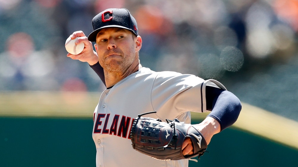 4 Cleveland HRs power Kluber to 1st win, 8-2 over Tigers