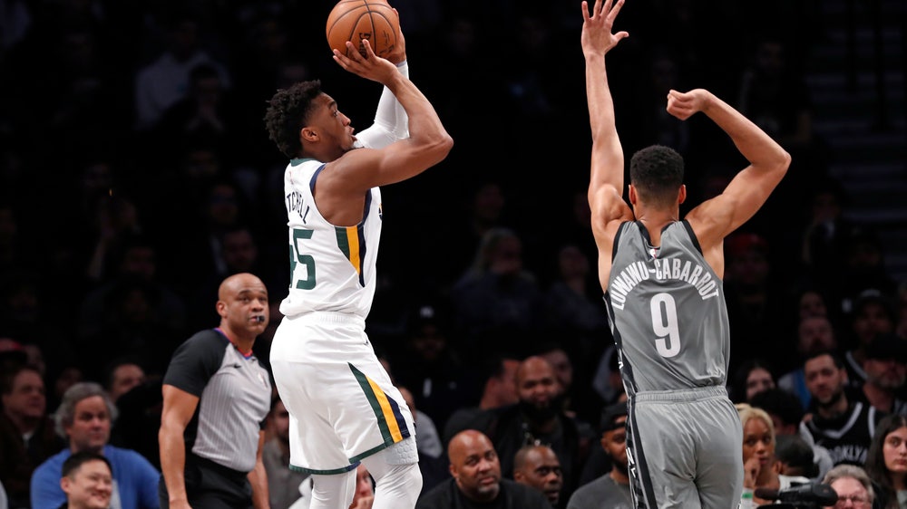 Jazz run winning streak to 10 with 118-107 victory over Nets