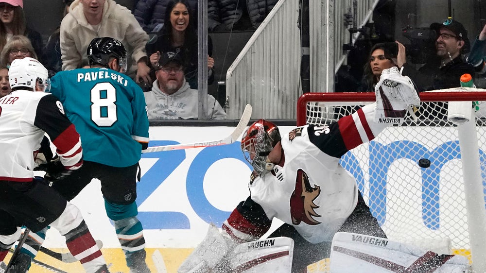 Burns’ OT goal leads Sharks past Coyotes 3-2