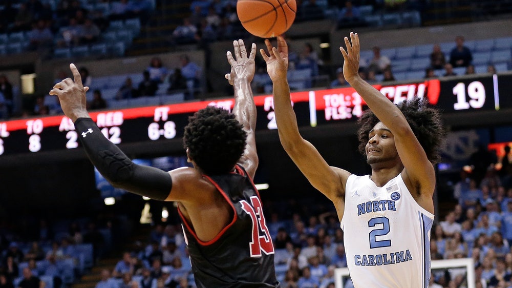 Little, Johnson lead No. 7 UNC past Saint Francis 101-76