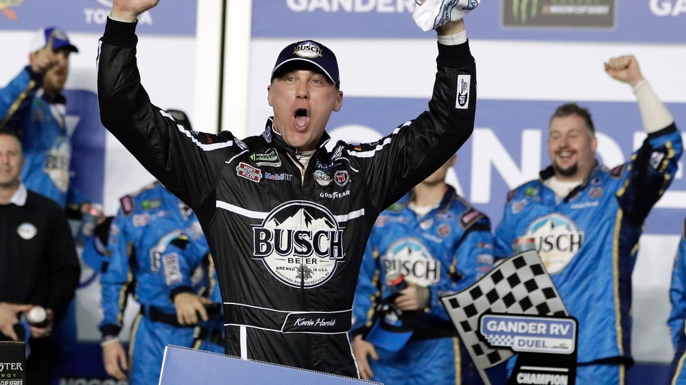 Harvick wins qualifying race for Daytona 500