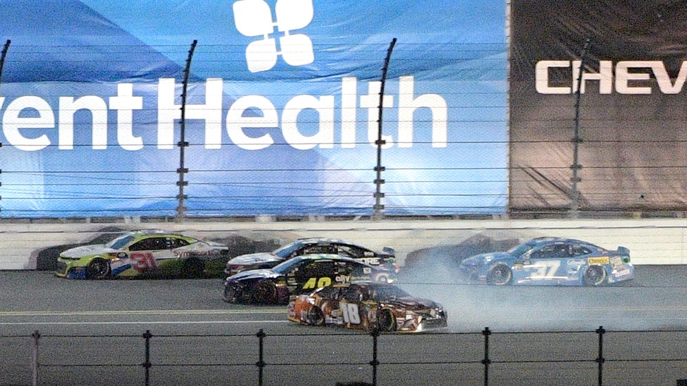 Johnson causes another crash at Daytona, concedes mistake