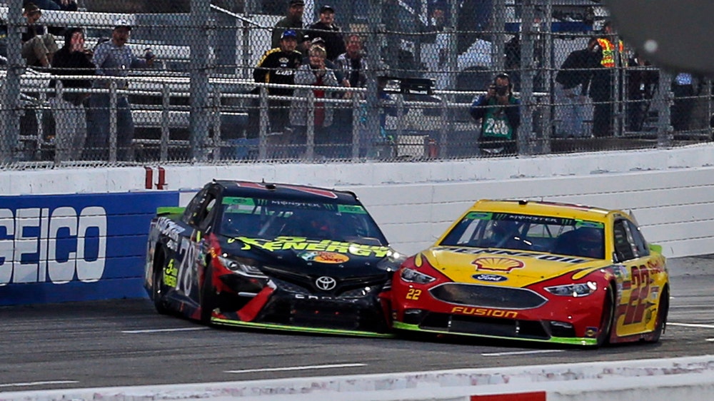 Column: Logano put it all on the line, as he should have