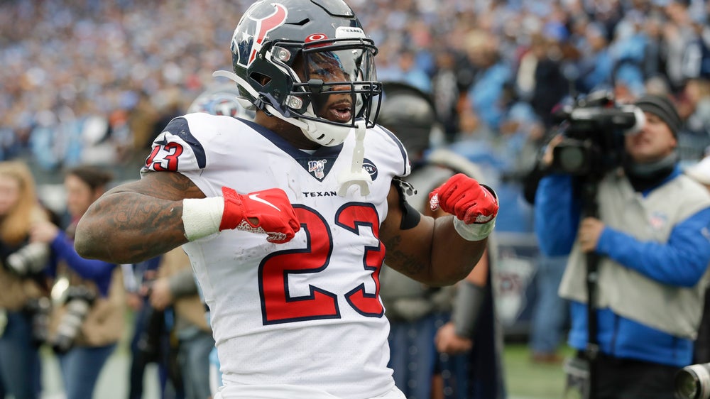 Texans take control of AFC South by beating Titans 24-21