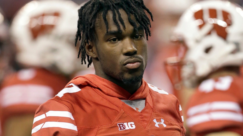 Wisconsin receiver pleads not guilty to sexual assault