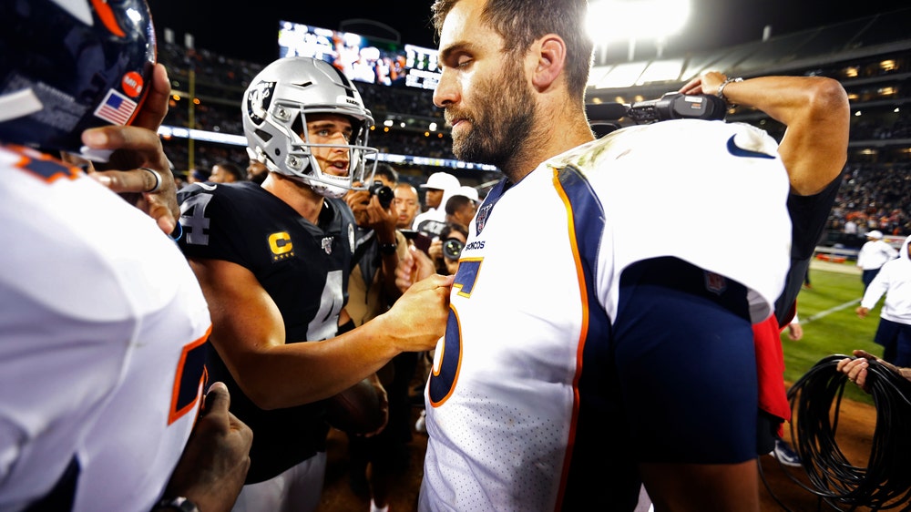 Broncos come up short in debut for Flacco, Fangio