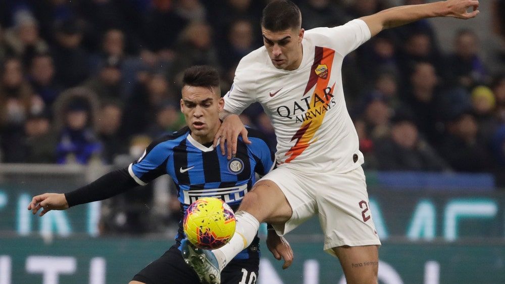 Leader Inter Milan held by Roma to 0-0 tie in Italian league