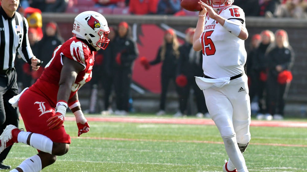 Finley, Wolfpack roll over Louisville 52-10