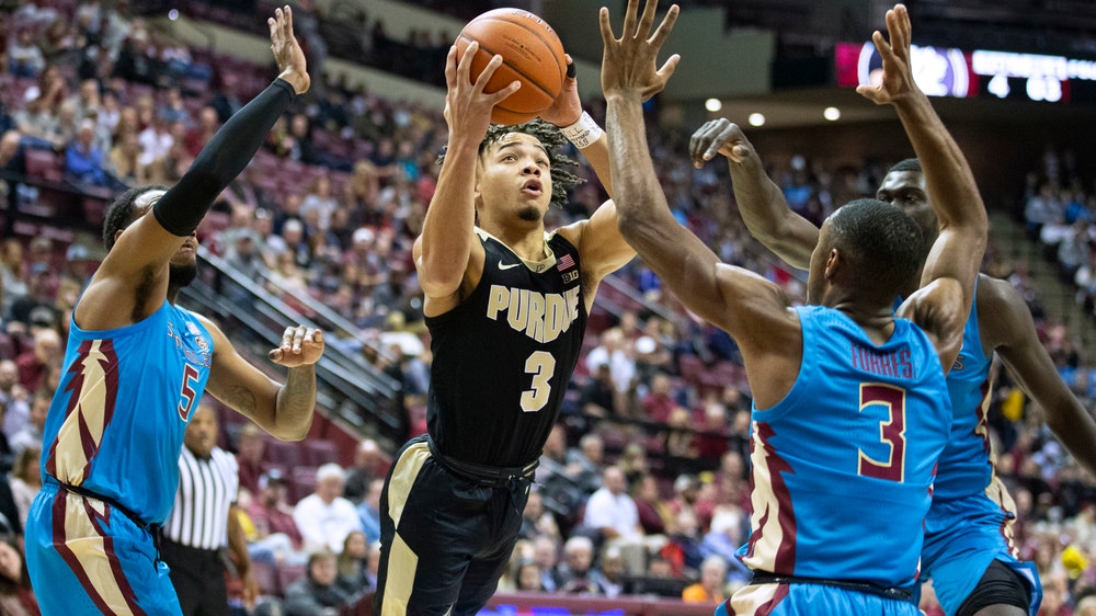 Forrest defense, late bucket lifts Florida St past Purdue