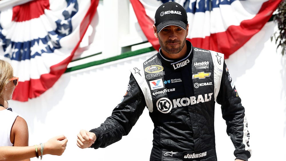 Jimmie Johnson is once again taking on his Twitter haters