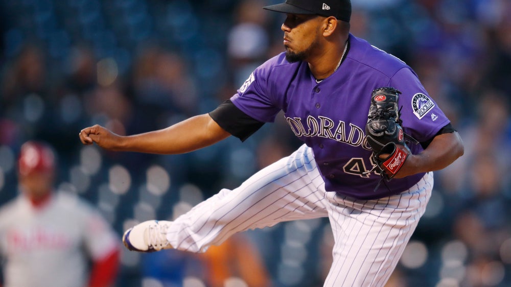 Marquez ties modern-day MLB mark with 8 Ks to start game