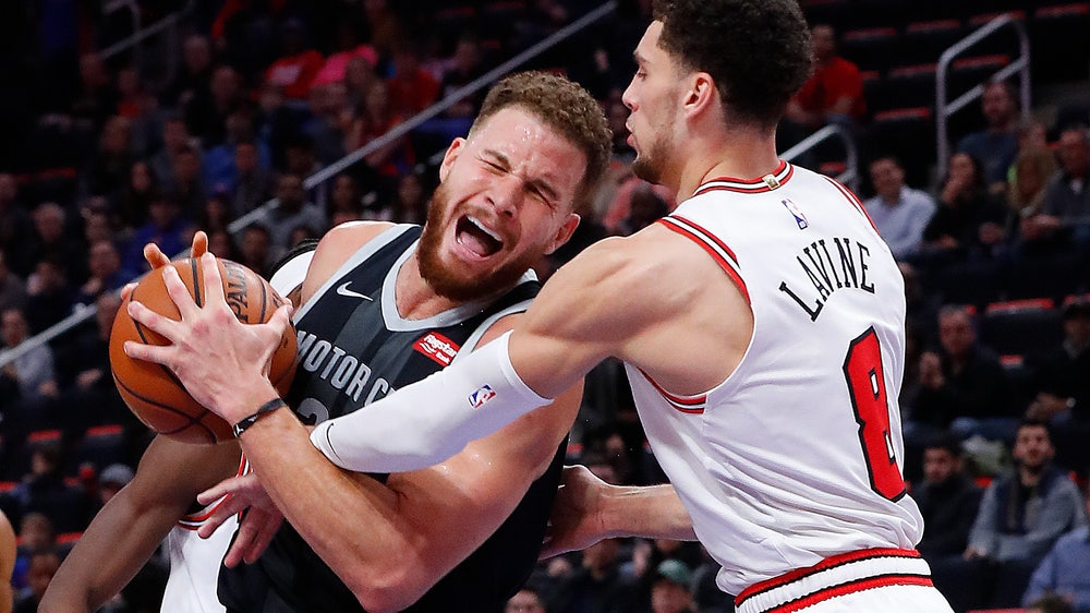 Drummond, Griffin lead Pistons to 107-88 rout of Bulls