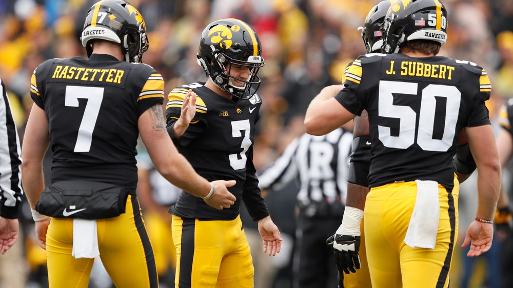 No. 23 Iowa holds off Purdue 26-20