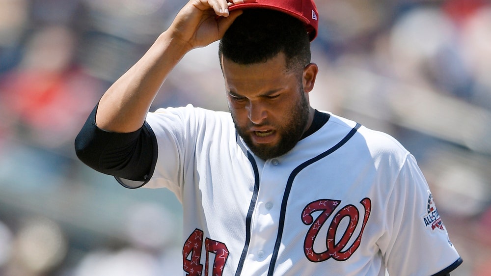 Nationals place reliever Herrera on DL with shoulder injury