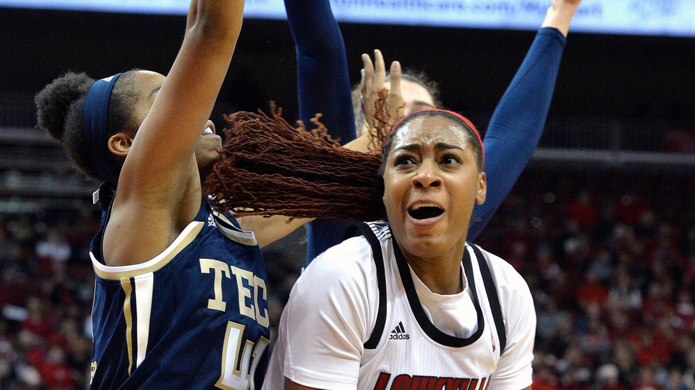 Durr, No. 2 Louisville beat Georgia Tech 61-44