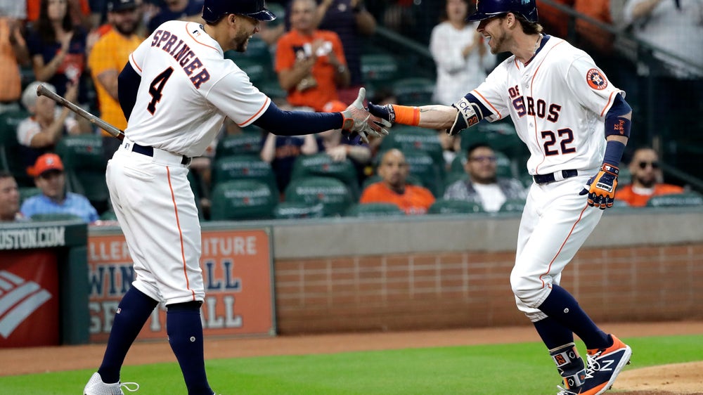 Springer helps Astros beat D-backs 10-4, extend AL West lead