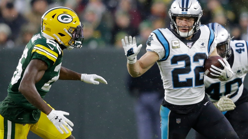 McCaffrey distraught following Panthers' loss at Lambeau