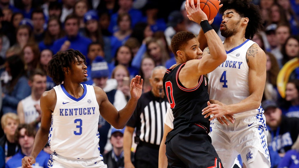 No. 15 Kentucky tops Georgia 89-79 for season sweep