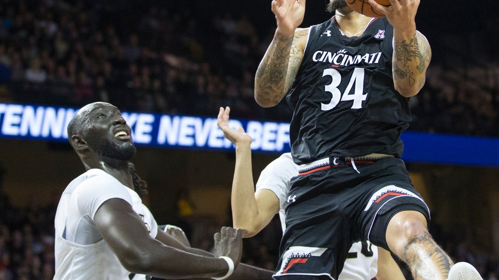 No. 25 UCF holds off No. 19 Cincinnati 58-55