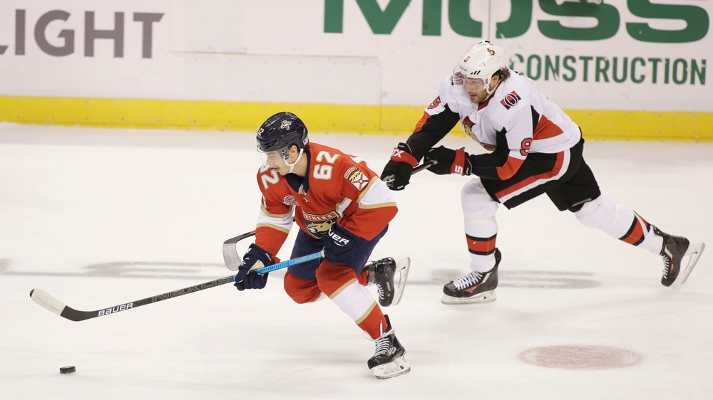 Barkov scores twice, Panthers beat Senators 5-1