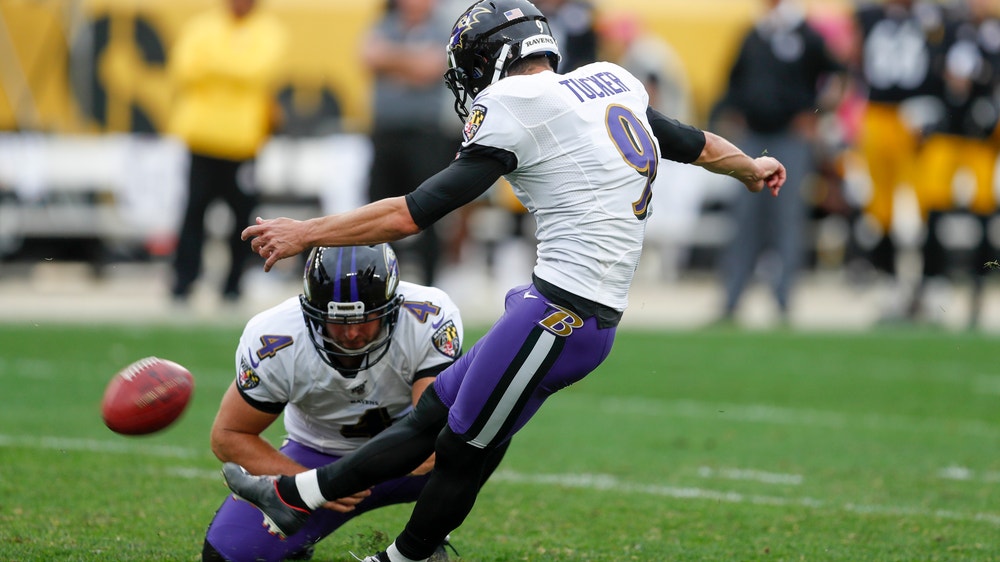 Tucker's OT field goal lifts Ravens over Steelers