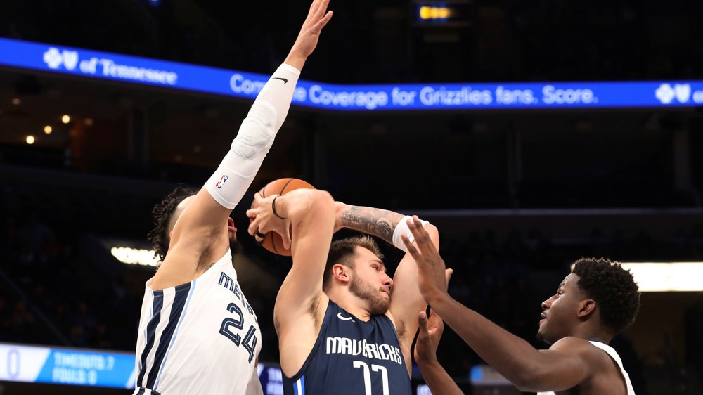Doncic scores 24 points as Mavericks beat Grizzlies 138-122