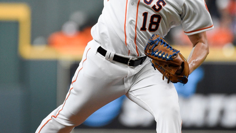 Astros have combined no-hitter through 8 against Mariners