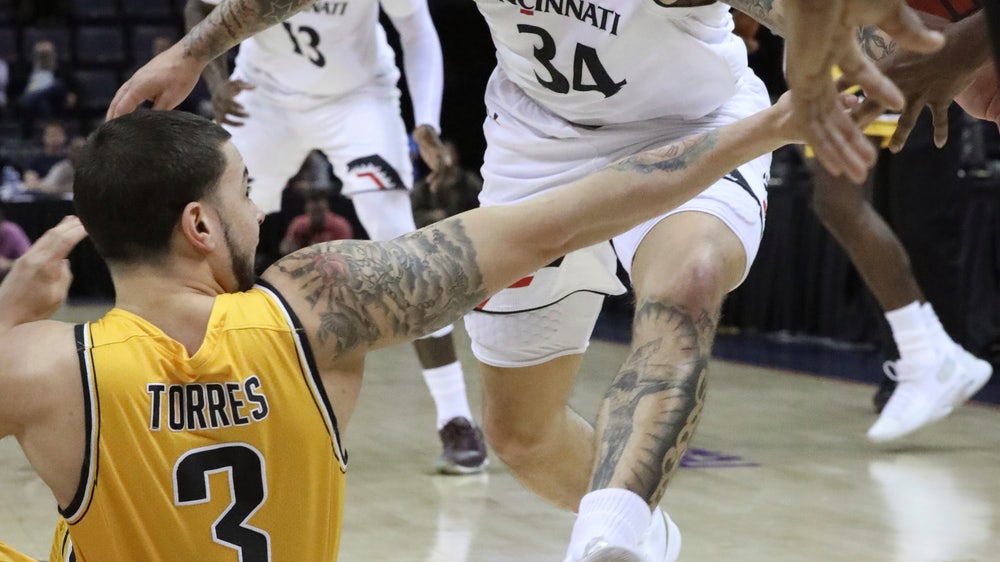 No. 24 Cincinnati holds off Wichita State for 66-63 victory