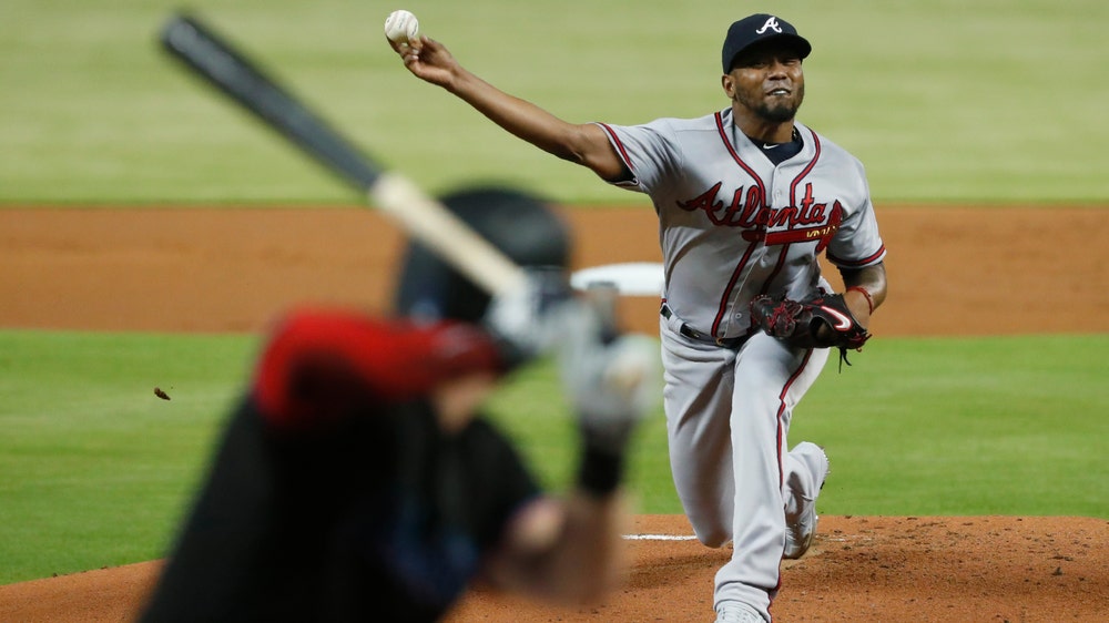 Teheran again excels, Braves blank Marlins 1-0