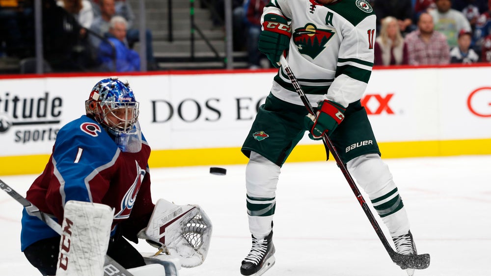 MacKinnon, Rantanen help Avs to 4-1 win over Wild in opener