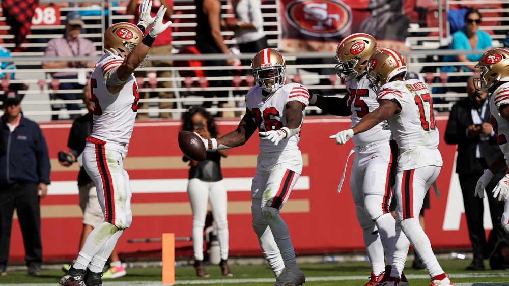 Coleman's 4 TDs lead 49ers past Panthers 51-13