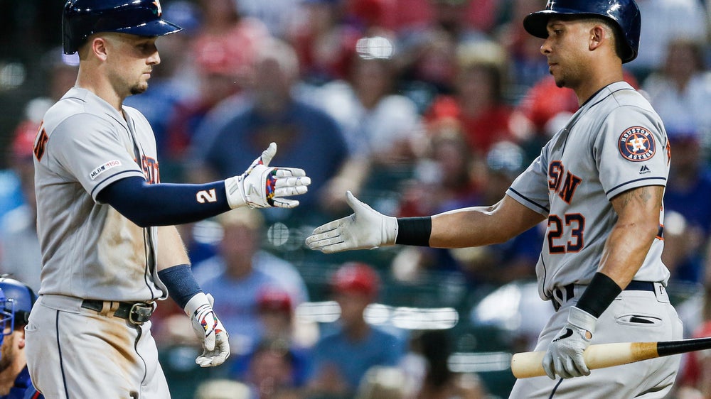 Astros with 2 in 11th beat Texas 7-6, avoid 3rd loss in row