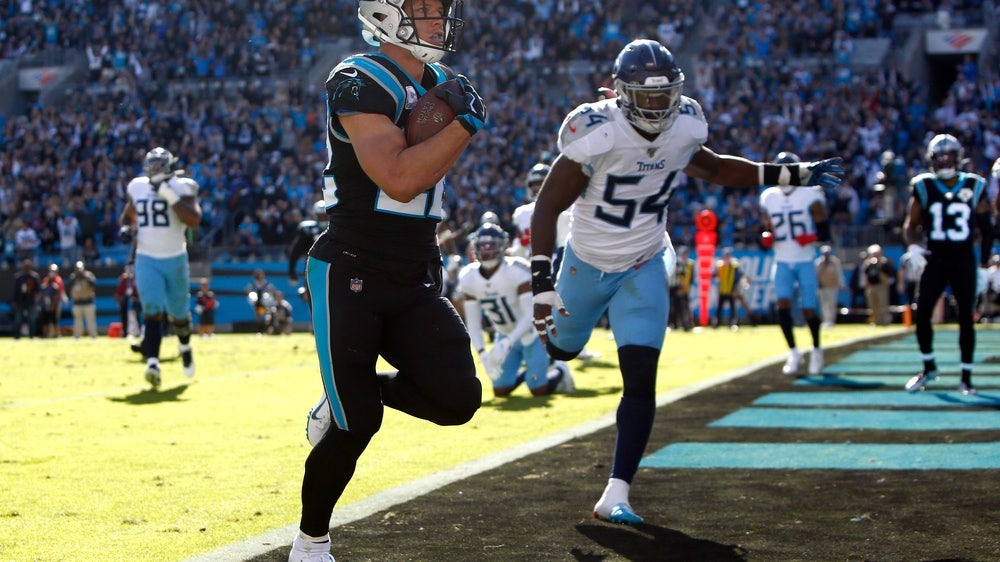 McCaffrey hears 'MVP' chants after Panthers' 30-20 win