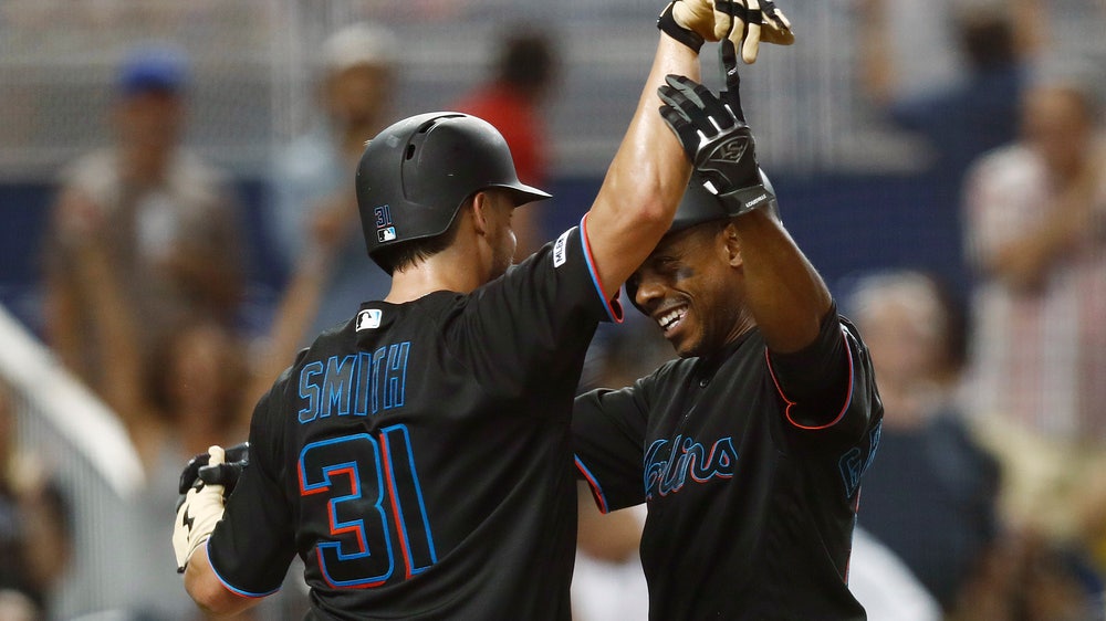 Cooper, Granderson help power Marlins past Mets, 8-4