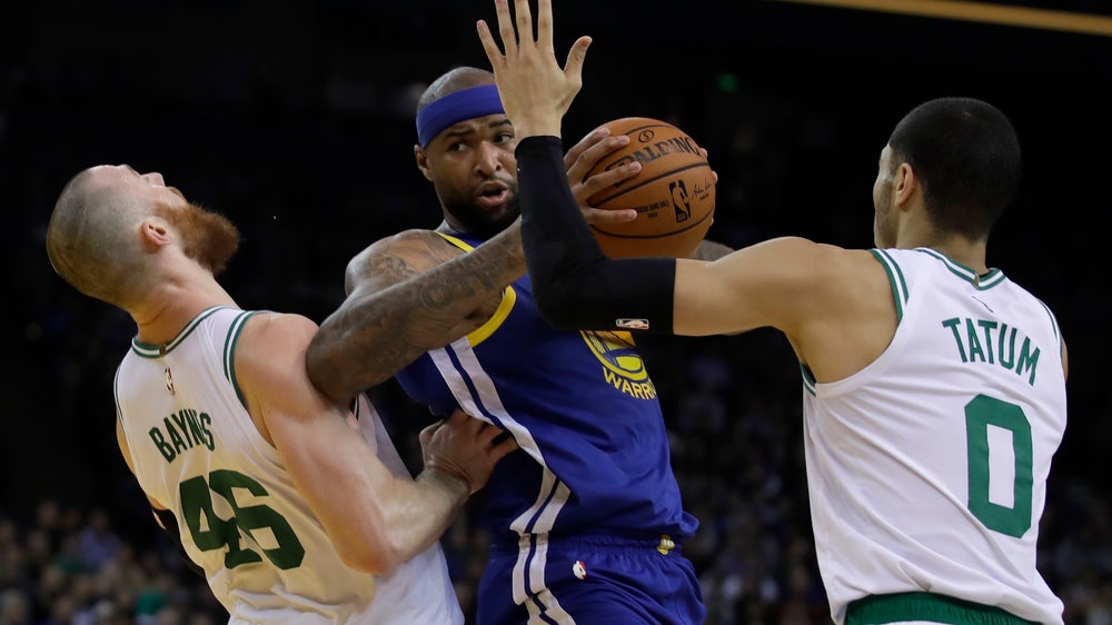 Hayward, Celtics run away from Warriors for a 128-95 win
