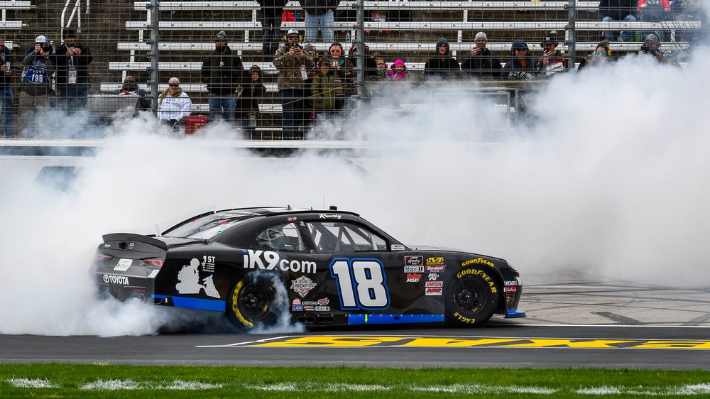 Busch wins Xfinity for chance at Texas tripleheader sweep