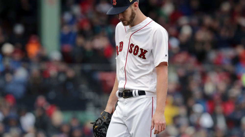 Sale struggles as Red Sox drop home opener against Blue Jays
