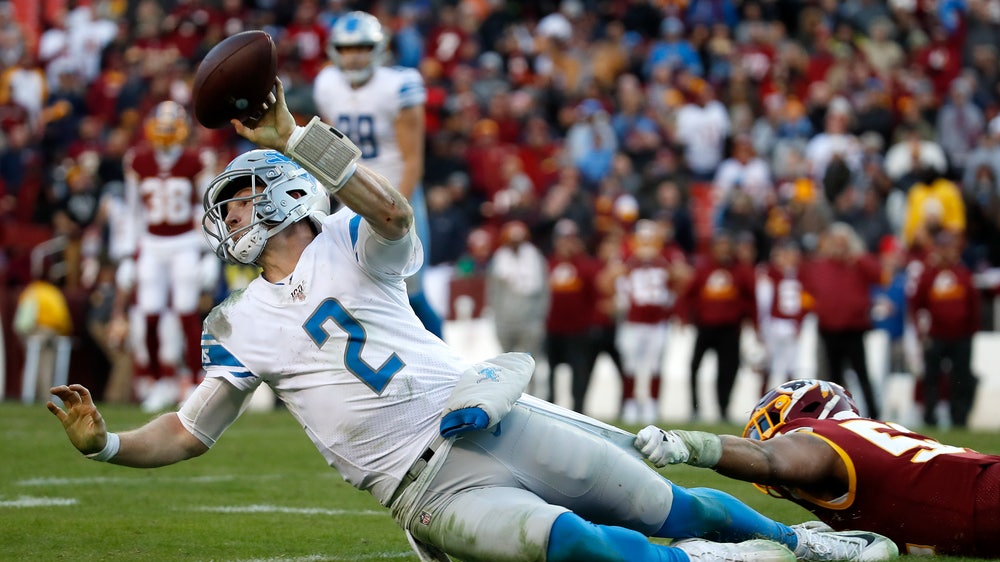 Blough to make debut for Lions against Bears